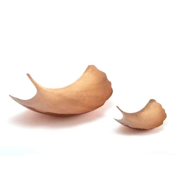 Ginkgo Leaf Platter - set of two