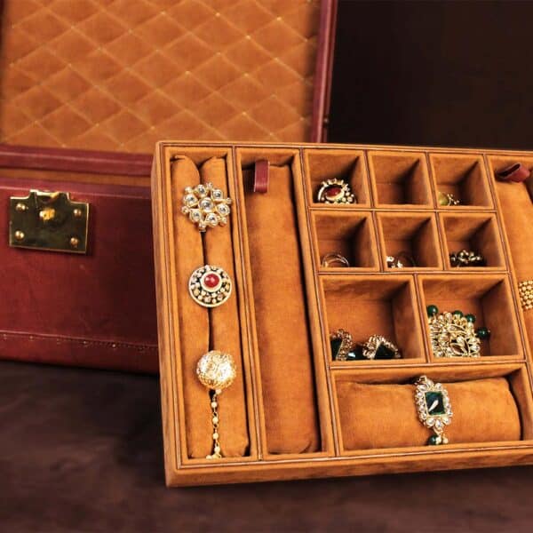 Brown Glory Jewelry Trunk - Image 5