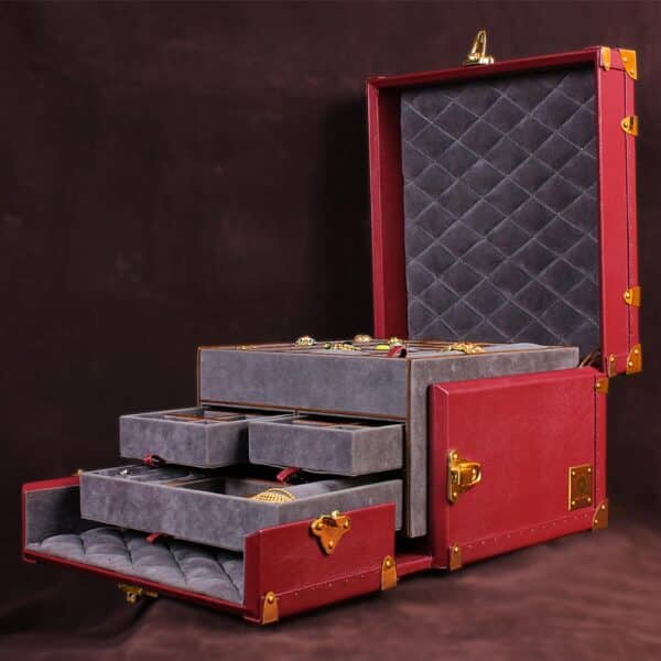 Maroon Glory  Jewelry Trunk - Image 3
