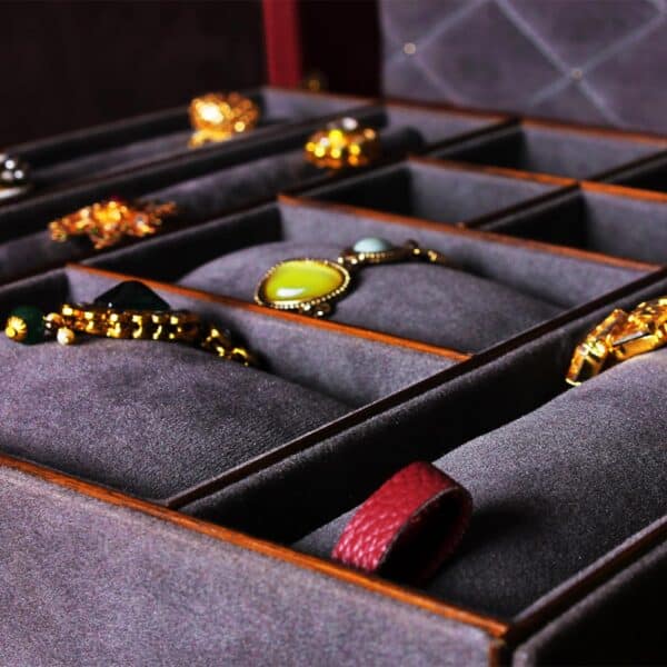 Maroon Glory  Jewelry Trunk - Image 4