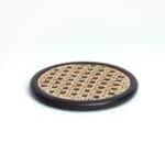 Rosemary Walnut Oval Wicker Trivet - Image 4