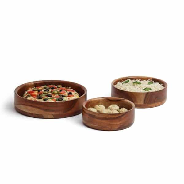 Hugh Fringe  Bowls - set of 3