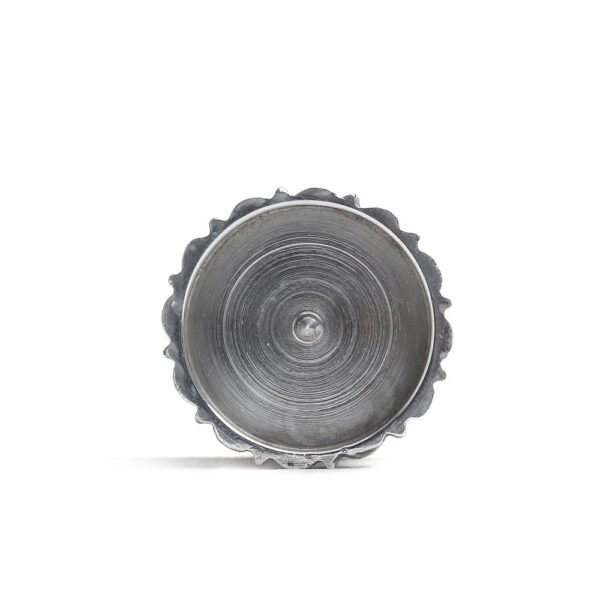 Qutub Silver Candle Stand - Large - Image 3