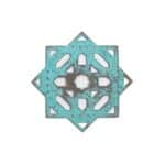 Mantra Coasters turquoise - set of 2 - Image 2