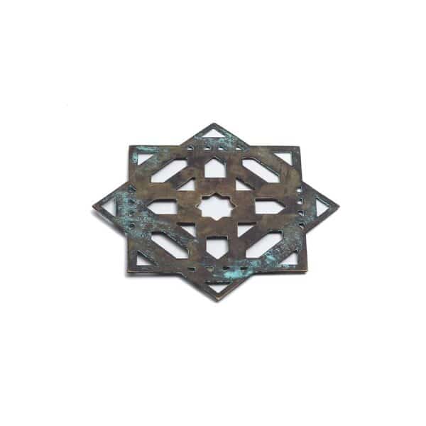 Mantra Coasters turquoise - set of 2 - Image 3