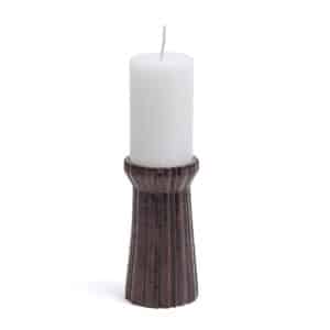 Qutub Copper Candle Stand - Medium