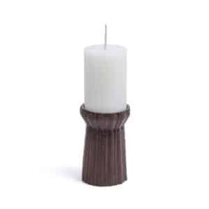 Qutub Copper Candle Stand - Small
