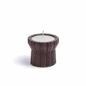 Qutub Copper Candle Stand - T light