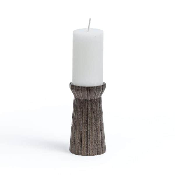Qutub Gold Candle Stand - Medium