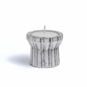 Qutub Silver Candle Stand - T light