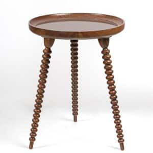 Trio Walnut Side Table