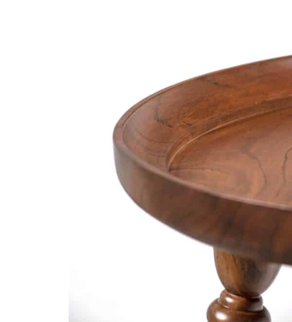 Trio Walnut Side Table - Image 5