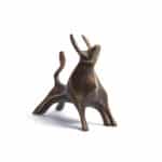Bull - sculpture brass - Image 2