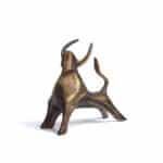 Bull - sculpture brass