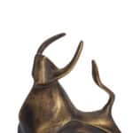 Bull - sculpture brass - Image 5