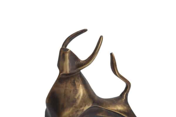 Bull - sculpture brass - Image 5