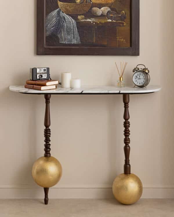 Globule Gold Leafing Console - Image 2