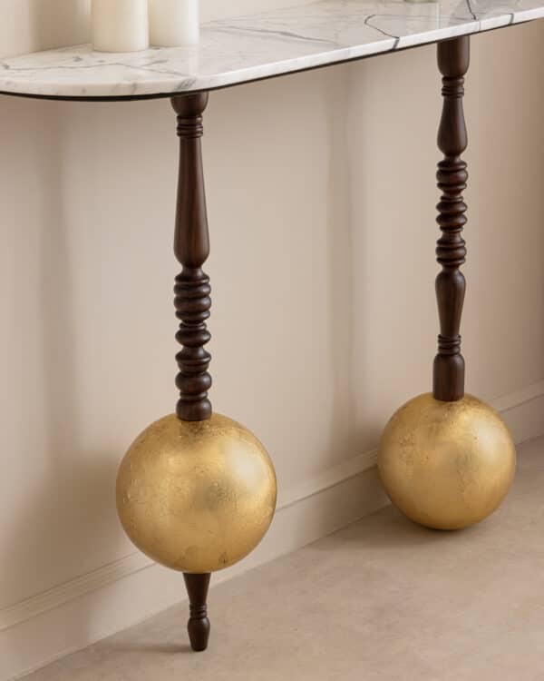 Globule Gold Leafing Console - Image 3