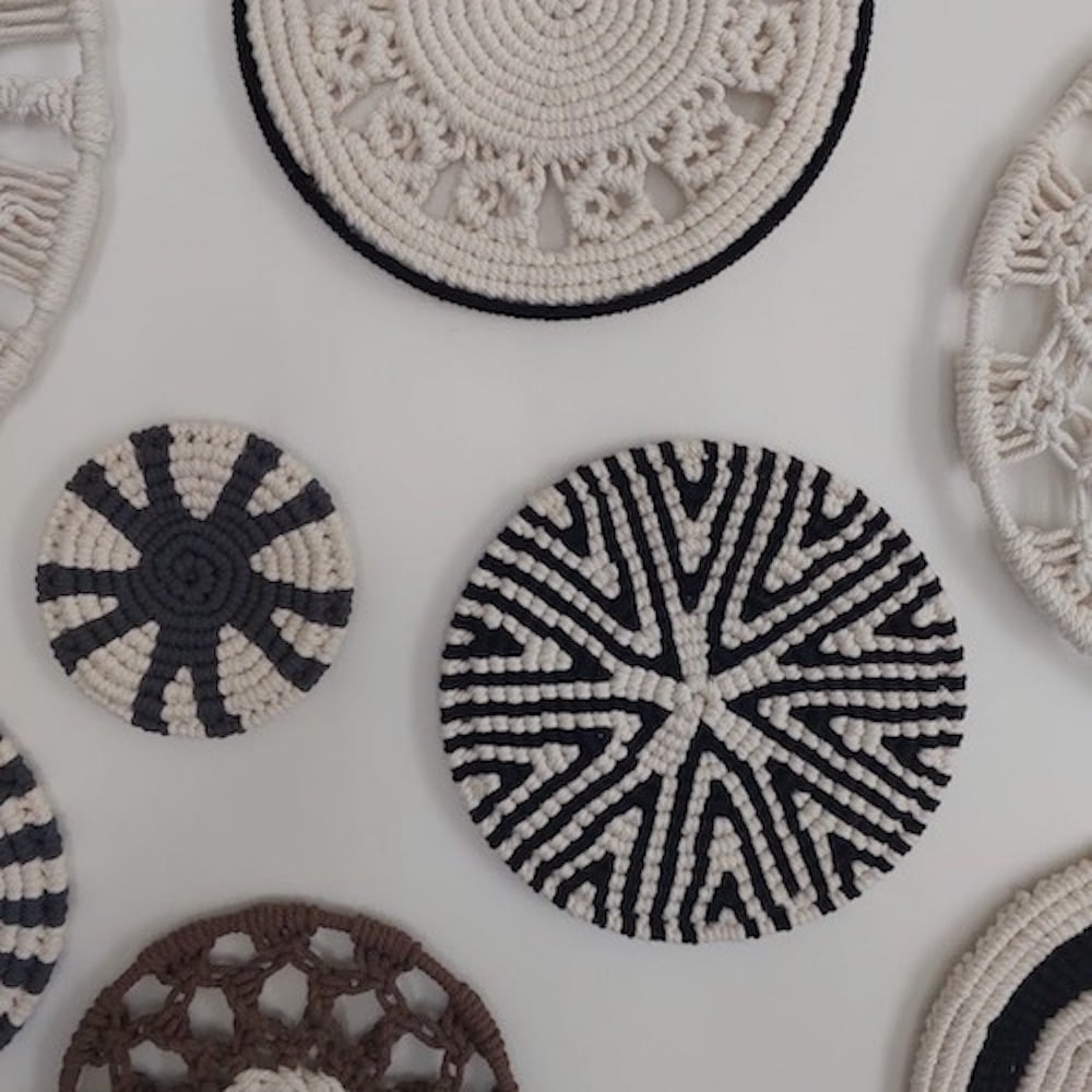 "Navratna" Loops Wall-Hanging - Image 6