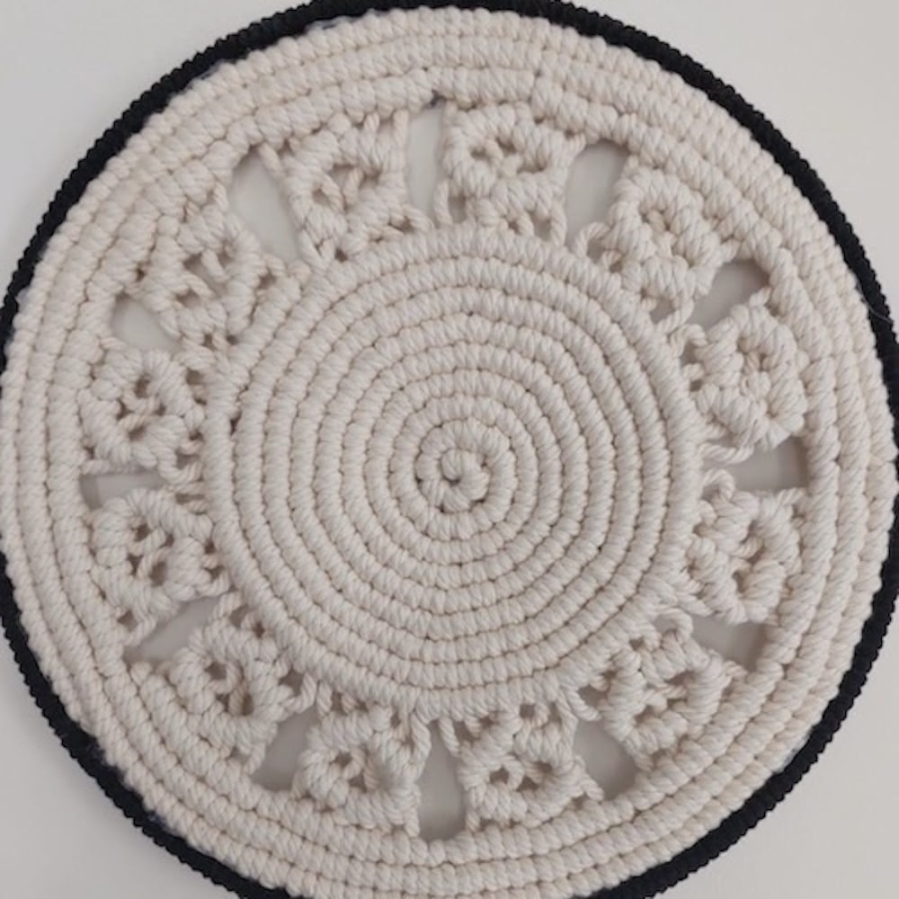 "Navratna" Loops Wall-Hanging - Image 3