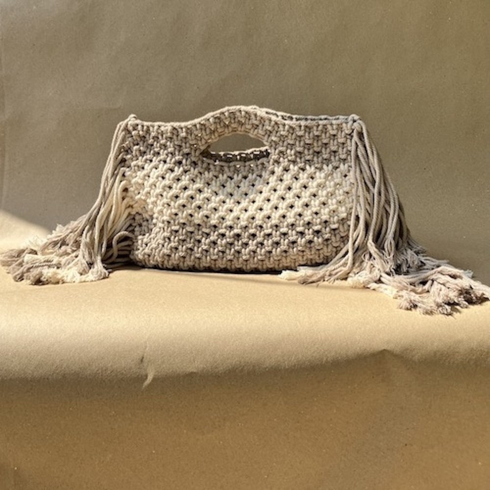 "Fringe Fest" Handcrafted Clutch Bag