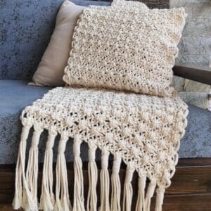 Handcrafted Sofa Throw