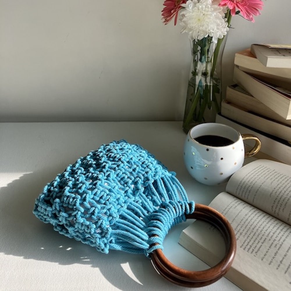 "On-The-Go" Handbag - Turquoise - Image 3