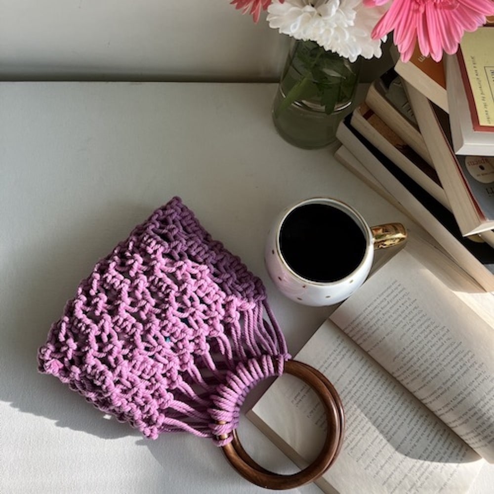 "On-The-Go" Handbag - Magenta - Image 2