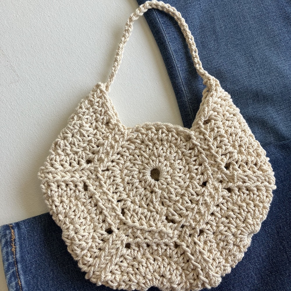 "Diana" Handcrafted Crochet Bag