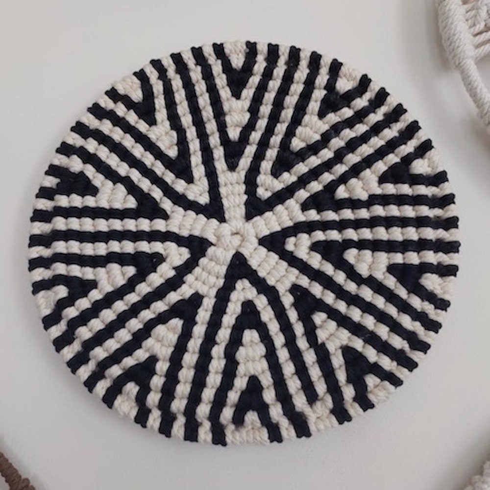 "Navratna" Loops Wall-Hanging - Image 2