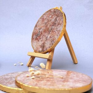 Golden Round Coasters - 5