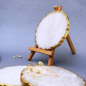 Golden Round Coasters - 2