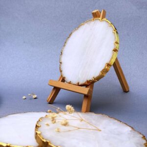 Golden Round Coasters - 2