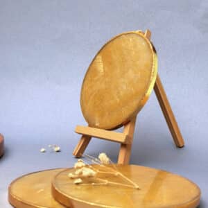 Golden Round Coasters - 3